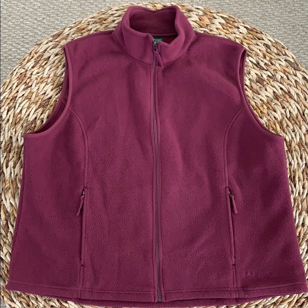 L.L. Bean Classic Fleece Vest size 2X